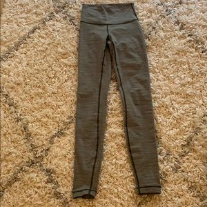 Lululemon High Waisted Wunder Under Leggings